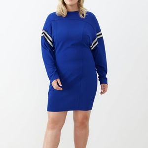 GSTQ Tapered Striped Dress Size XL